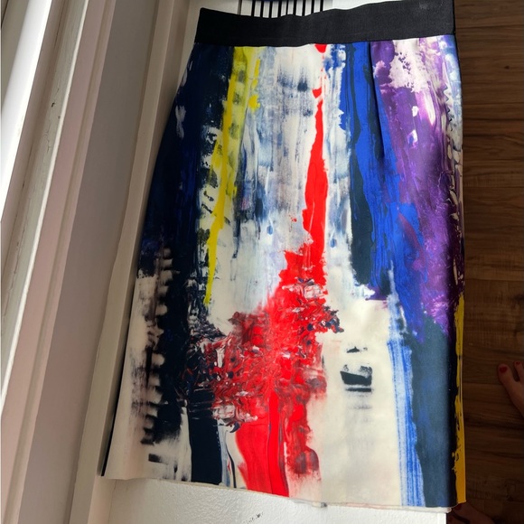 Colorful Milly crop top and skirt set - Picture 2 of 3